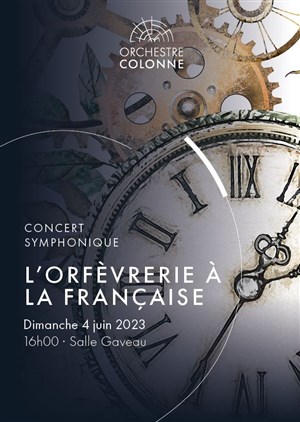 Affiche de Concert symphonique : L'Orfèvrerie à la française