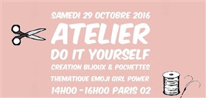 Affiche de Atelier DIY | Création bijoux
