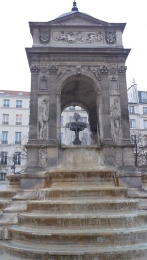 Affiche de Balade commentée : les fontaines du Châtelet | par Gilles Henry