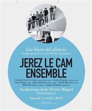 Affiche de Jerez Le Cam Ensemble | Las Voces del Silencio