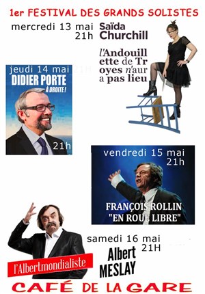 Affiche de Albert Meslay dans l'Albertmondialiste