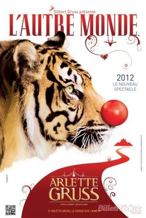 Affiche de Cirque Arlette Gruss dans L'autre Monde | - Paris