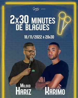 Affiche de 2x30 minutes de blagues | Karimo & Miloud