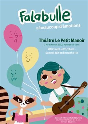 Affiche de Falabulle a beaucoup d'émotions