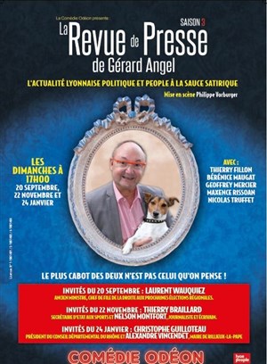 Affiche de La Revue de presse de Gérard Angel