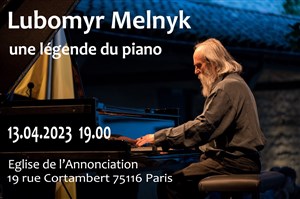 Affiche de Lubomyr Melnyk, une légende du piano