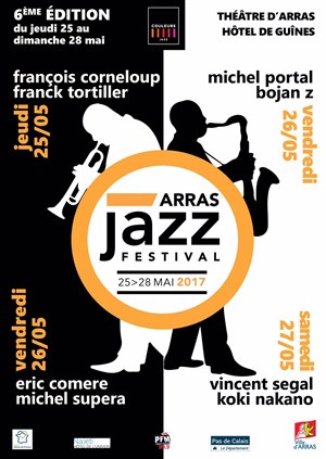 Affiche de Franck Tortiller & François Corneloup | Arras Jazz Festival 2017