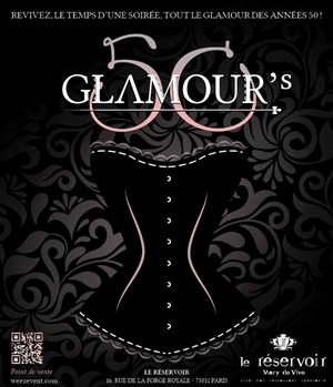 Affiche de Soirée Glamour's 50