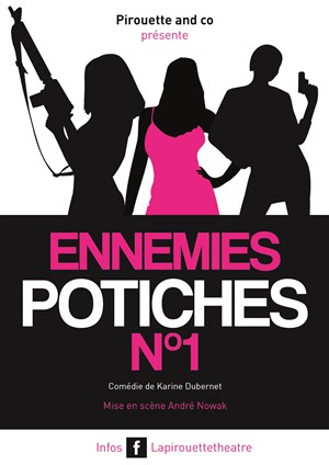 Affiche de Comédie Ennemies Potiches N°1