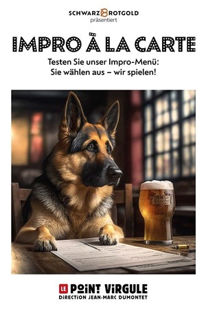 Affiche de Impro à la carte