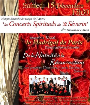Affiche de Ensemble Vocal Le Madrigal de Paris