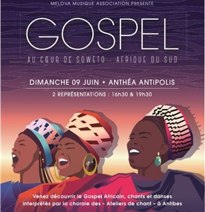 Affiche de Gospel au coeur de Soweto - Afrique du Sud