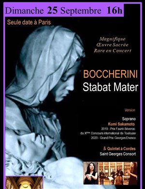 Affiche de Stabat Mater de Boccherini