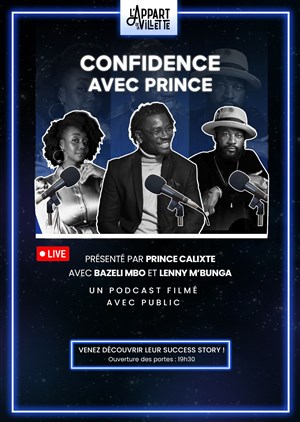 Affiche de Confidence avec Prince