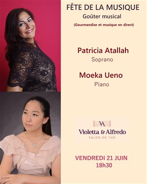 Affiche de Goûter Musical pour la Fête de la musique