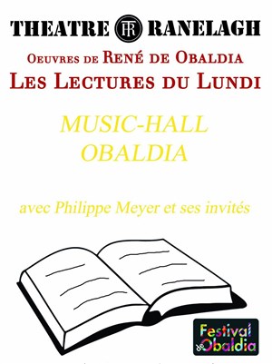 Affiche de Music-Hall Obaldia