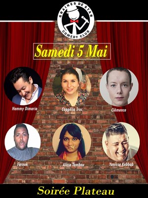Affiche de Soirée Plateau Mai #1