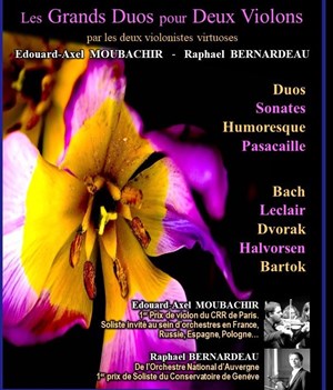Affiche de Les Grands Duos pour deux violons