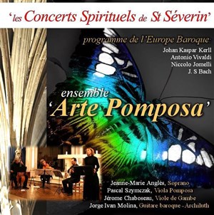 Affiche de L'Europe baroque | Les concerts spirituels de Saint Séverin