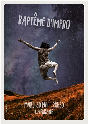 Affiche de Baptême d'Impro