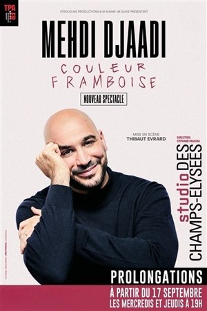 Affiche de Mehdi Djaadi dans Couleur Framboise
