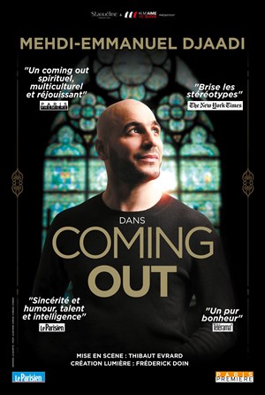 Affiche de Mehdi Djaadi dans Coming-out