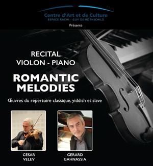 Affiche de Récital violon / piano