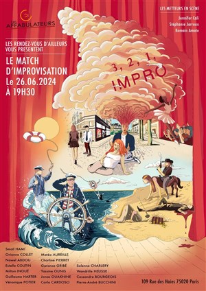 Affiche de Match d'impro : Les Affabulateurs