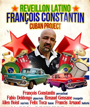 Affiche de Francois Constantin project -" la fiesta salsera " | Reveillon latino !!