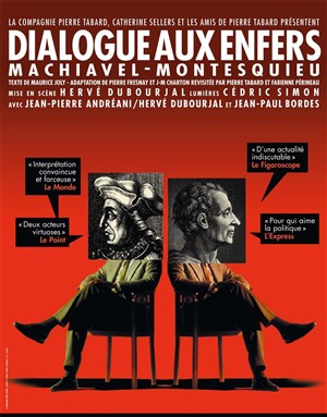 Affiche de Dialogue aux enfers : Machiavel - Montesquieu