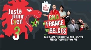 Affiche de Gala la France vu par les Belges