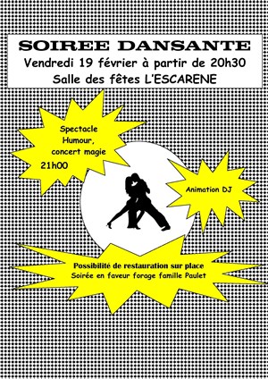 Affiche de Soirée dansante