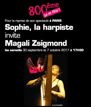 Affiche de Sophie Bonduelle dans Sophie la harpiste