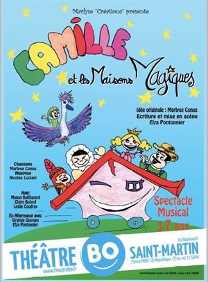 Affiche de Camille et les maisons magiques