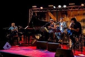 Affiche de Ray Lema Nzimbu + Flamme Kapaya et Cyril Atef