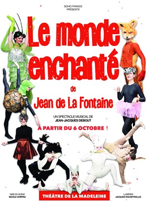 Affiche de Le monde enchanté de Jean de La Fontaine