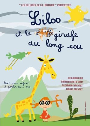 Affiche de Liloo et la girafe au long cou