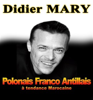 Affiche de Didier Mary dans Polonais Franco Antillais, à tendance Marocaine