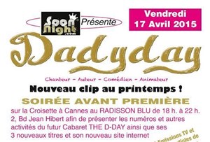 Affiche de Dadyday The D-Day et 20 ans de scène