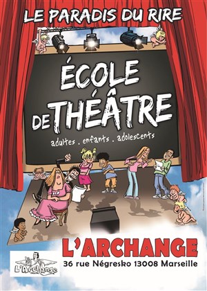 Affiche de Stage de technique théâtrale et d'improvisation