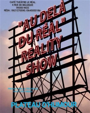 Affiche de Au-delà du real reality show