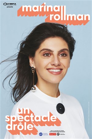 Affiche de Marina Rollman dans Un spectacle drôle