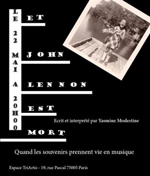 Affiche de Et John Lennon est mort