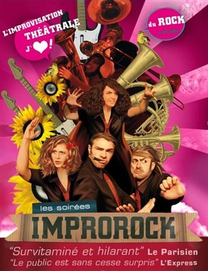 Affiche de Improrock : de l'impro, de l'humour et du rock