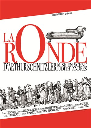 Affiche de La Ronde d'Arthur Schnitzler