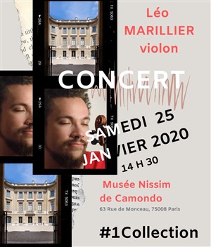 Affiche de Léo Marillier, violon