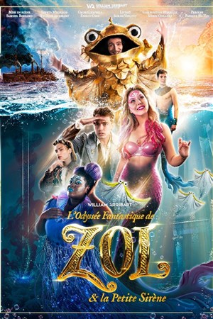 Affiche de L'Odyssée Fantastique de Zol et la Petite Sirène