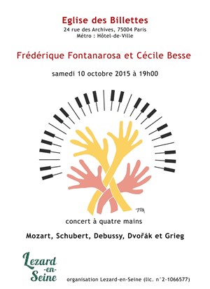 Affiche de Frédérique Fontanarosa & Cécile Besse