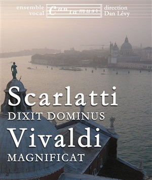 Affiche de Dixit dominus d'A. Scarlatti - magnificat d'A. Vivaldi