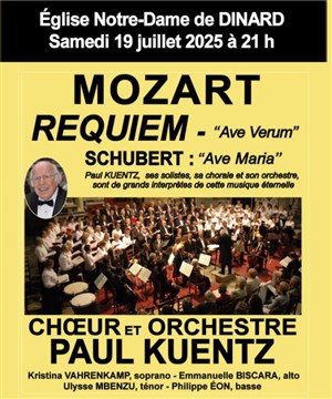 Affiche de Choeur et orchestre Paul Kuentz : Requiem de Mozart